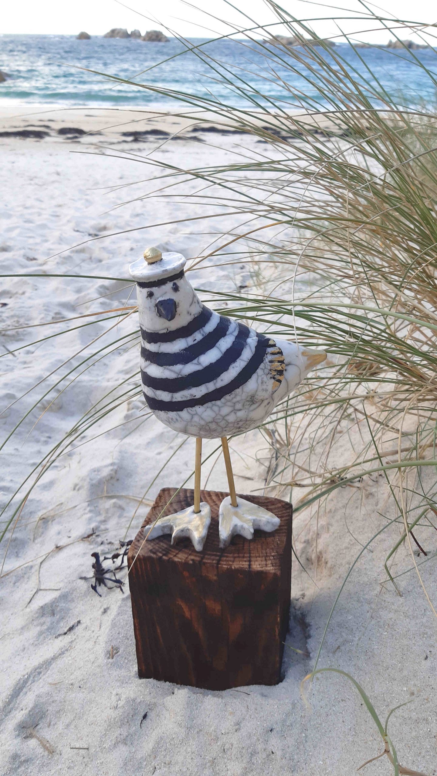 Mouette chic en marinière – Image 4