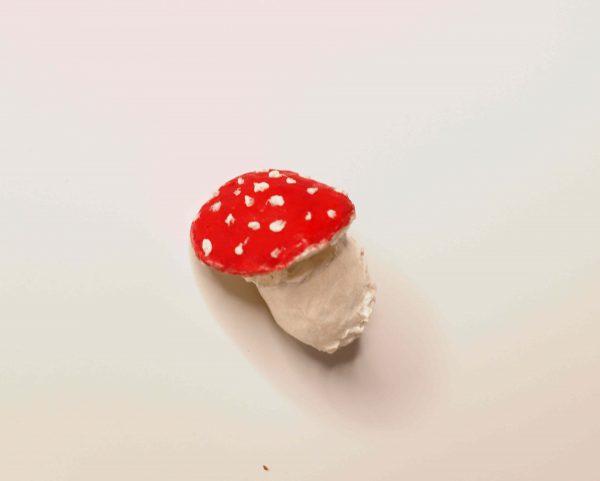 Magnetischer Pilz aus Pappmaché – Bild 6