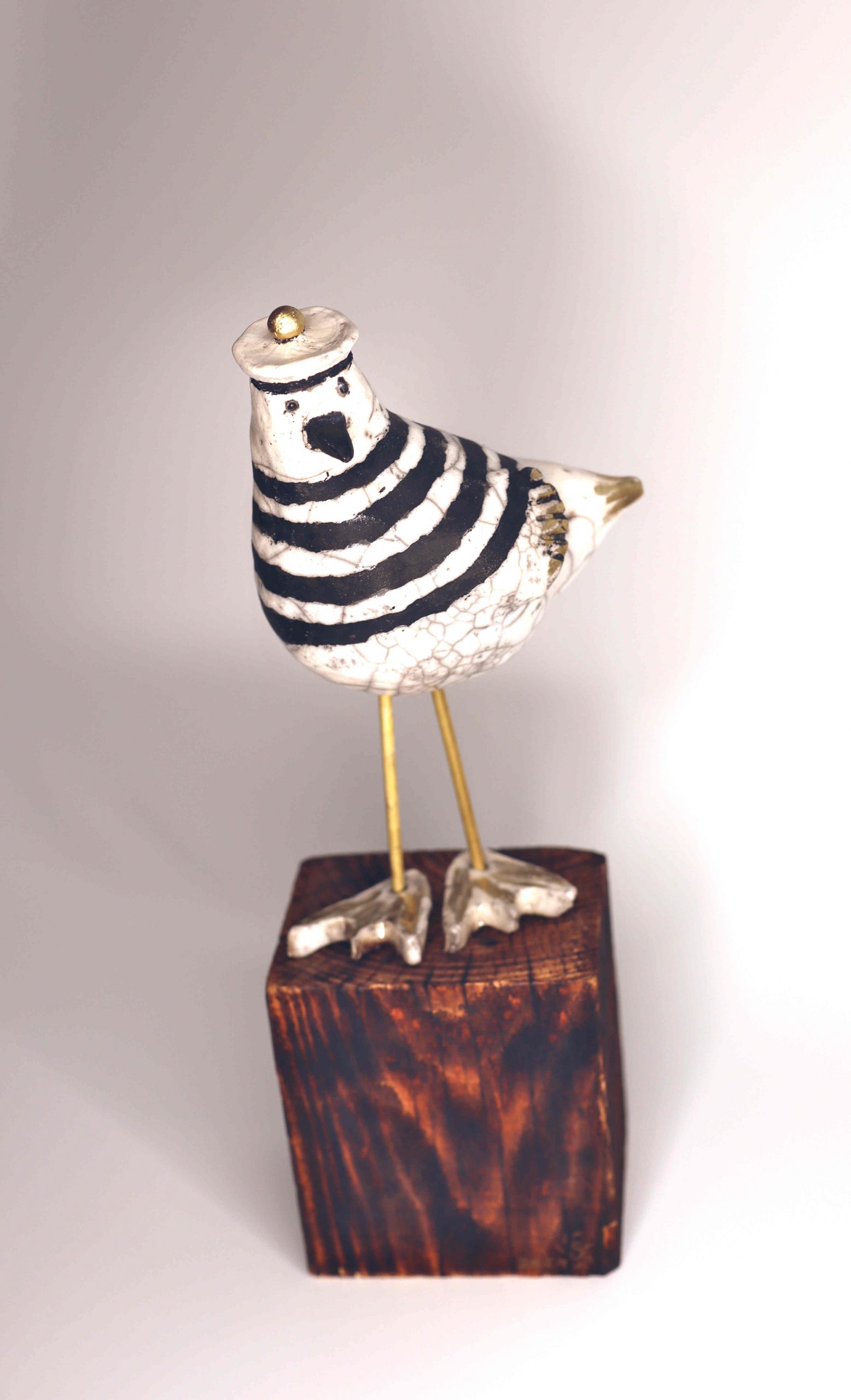 Mouette chic en marinière