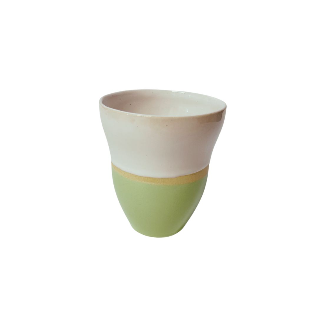 Artisanal two tone ceramic mug - Image 4